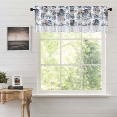 Floral With Ruffle Valance