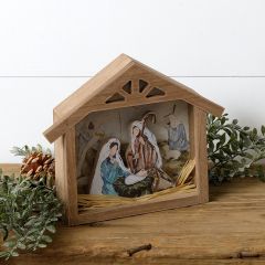Shadow Box Nativity Scene