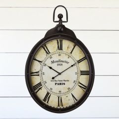 Moulinette Paris Wall Clock