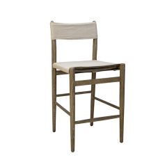 Modern Linen Prescott Counter Stool
