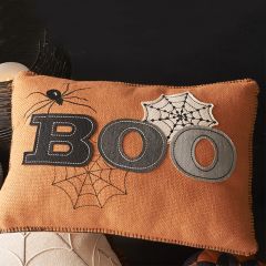 Boo Halloween Pillow