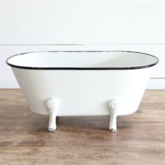 Enamel Clawfoot Tub Planter