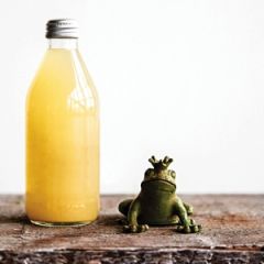 Distressed Pewter Frog Bottle Opener