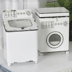 Retro Laundry Machine Tabletop Decor
