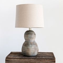 Terracotta Table Lamp