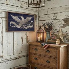Eagle Blue Framed Wall Art