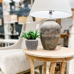 Earthy Jug Base Table Lamp