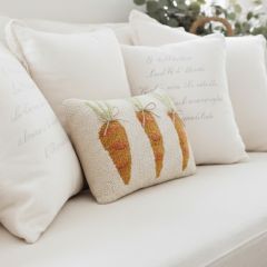 Easter Carrots Hook Pillow