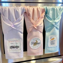 Easter Market Kitchen Towel Set of 3