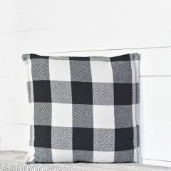 Square Checkered Pillow