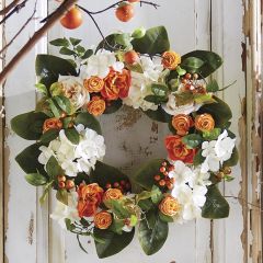 Floral Harvest Wreath