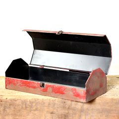 Vintage Inspired Metal Toolbox