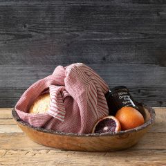 Rustic Mango Wood Serving Bowl
