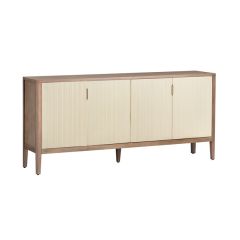 Ribbed Front 4 Door Sideboard