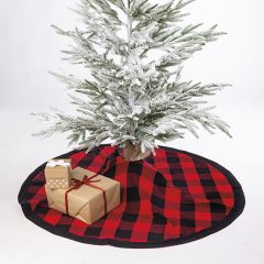 Buffalo Check Tree Skirt