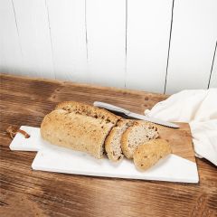 Marble And Wood Rectangular Cutting Board