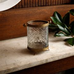 Elegant Accents Etched Glass Bottle Chiller