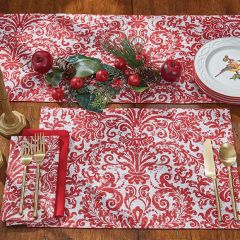 Elegant Accents Vibrant Patterned Placemat