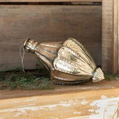 Elegant Cathedral Mercury Glass Ornament 12 Inch