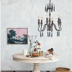 Elegant Distressed Chandelier
