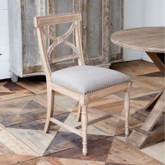 Elegant Elm Dining Chair Set of 2