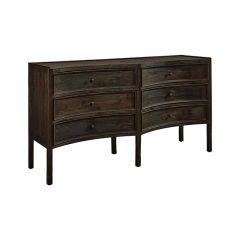 Elegant Farmhouse 6 Drawer Chest