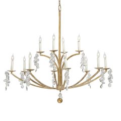 Elegant Jeweled Chandelier