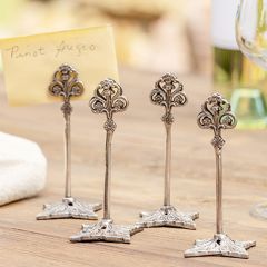 Elegant Metal Place Card Holder