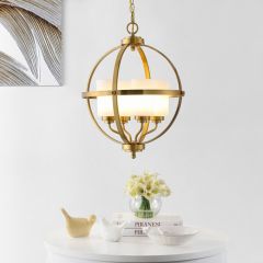 Elegant Open Globe Pendant Light