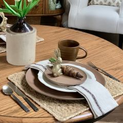Elegant Sitting Rabbit Figurine 5 Inch Set of 2