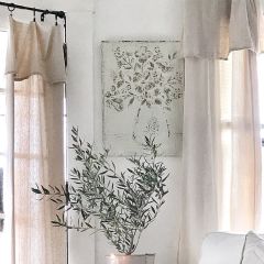 Embossed Bouquet Wall Decor