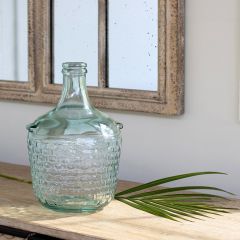 Embossed Cellar Bottle Vase, 12 Inch