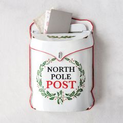 Embossed North Pole Post Box