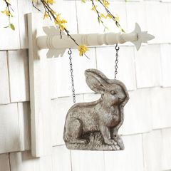 Embossed Rabbit Arrow Sign Replacement