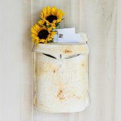 Embossed Tin Farmhouse Post Box