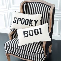 Embroidered Halloween Accent Pillow Collection