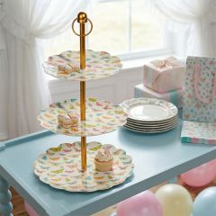 Enchanted Butterfly Tiered Stand