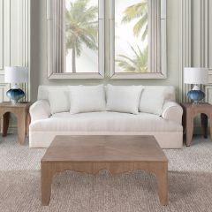 Estate Sock Arm Sofa White