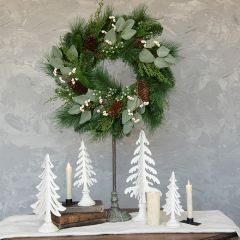 Eucalyptus Berry And Mixed Pine Wreath