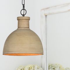 Simple Farmhouse Dome Pendant