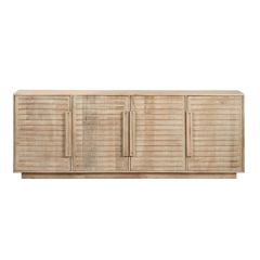 Carved Paneling 4 Door Sideboard