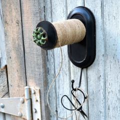 Vintage Inspired Faucet Knob Twine Holder