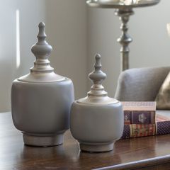 Elegant Finish Ceramic Jar
