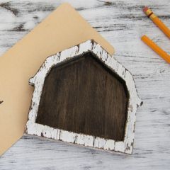 Rustic Barn Trinket Tray