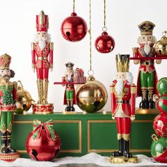 Gold Jingle Bell Christmas Ornament