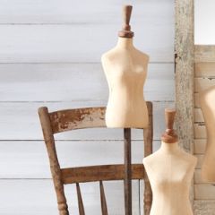 Small Vintage Style Linen Mannequin