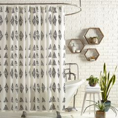 Modern Print Shower Curtain