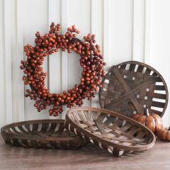 Nesting Basket Style Trays Set of 3