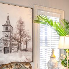 Elegant Church Wall Art Set of 2