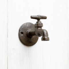 Cast Iron Faucet Wall Hook Set of 2